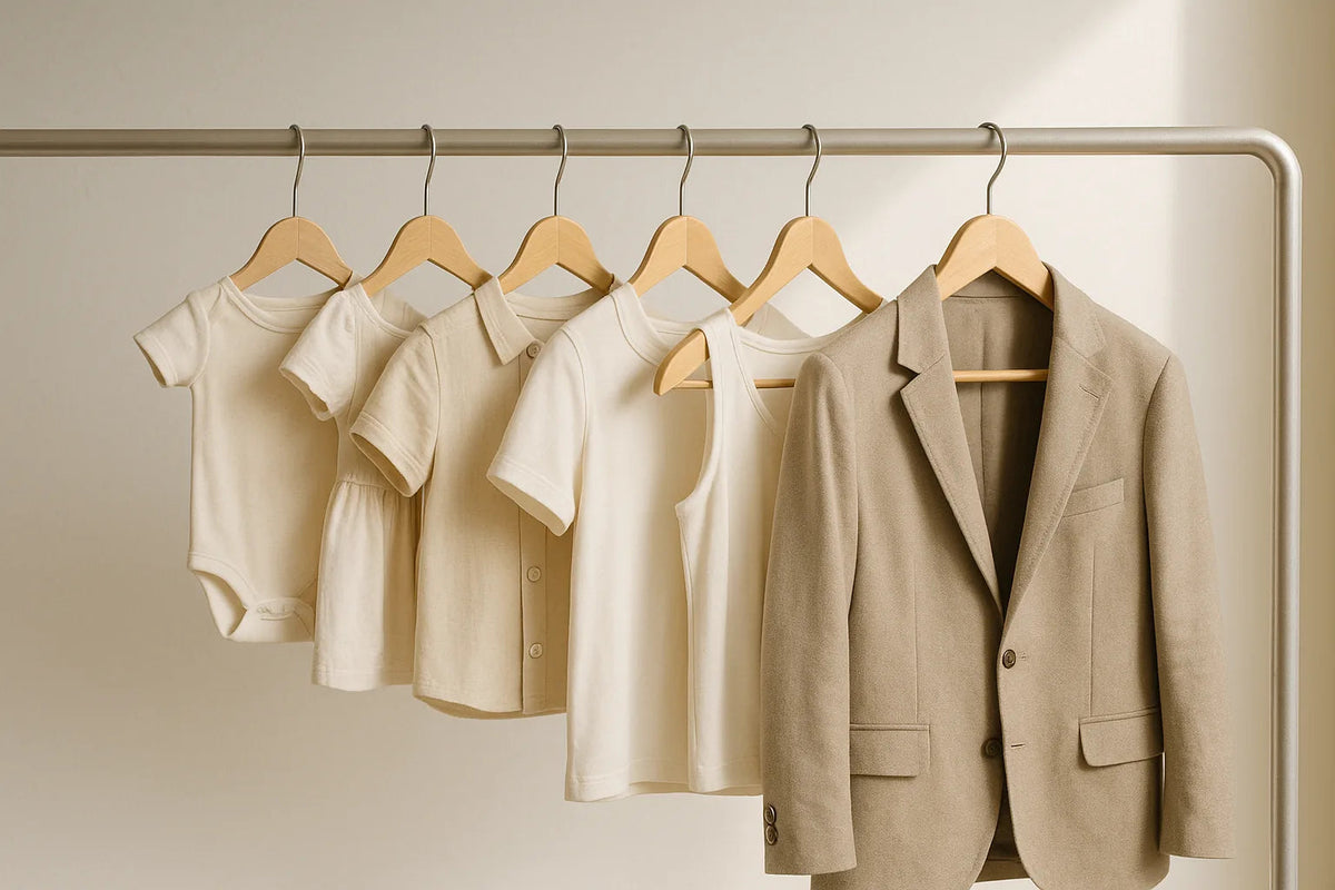 Hanger Size Guide: Baby, Kids, Junior and Adult Hangers
