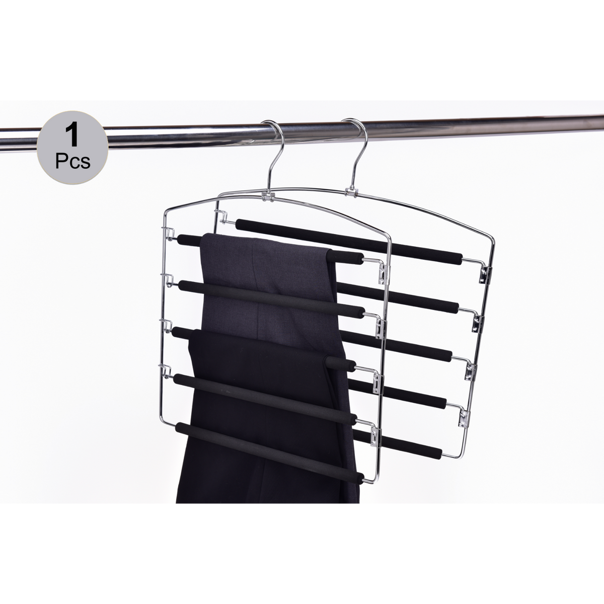 M060 - Heavy Duty 5 Tier Hanger Rack Foam Bars