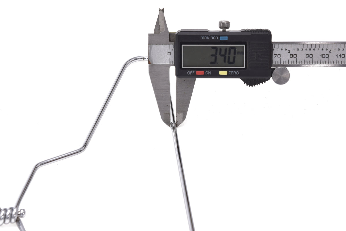 M014 – Heavy-Duty Metal Suit Hanger with Swivel Hook – 14" – Chrome