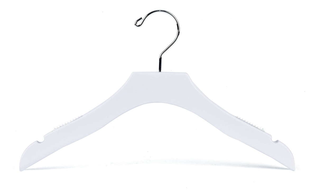 WK12 – Kids Luxury Wooden Hanger – 13" – White