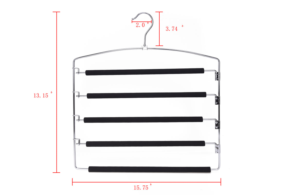 M060 - Heavy Duty 5 Tier Hanger Rack Foam Bars