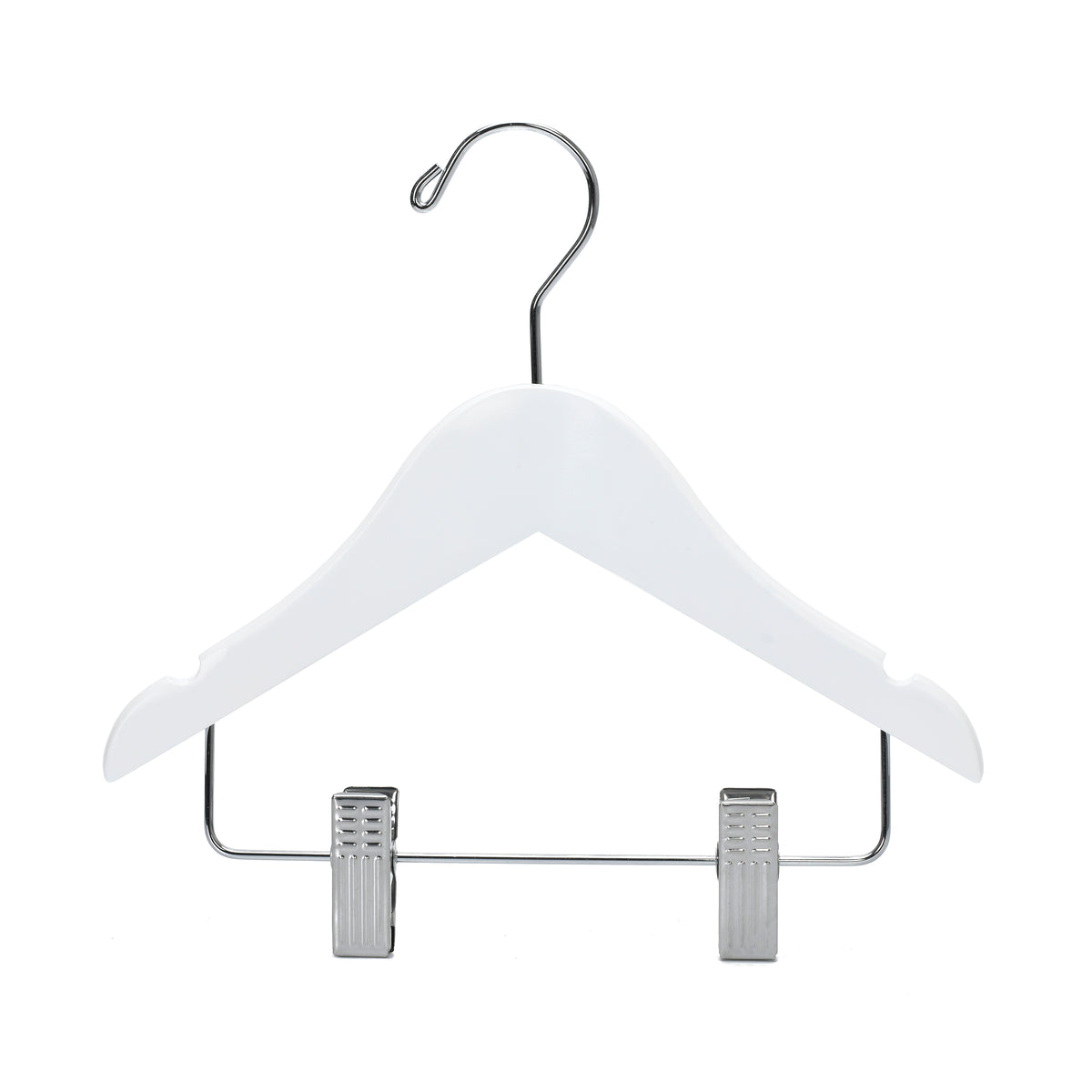 WB42 - Baby Wooden Hanger, 10" White - 80